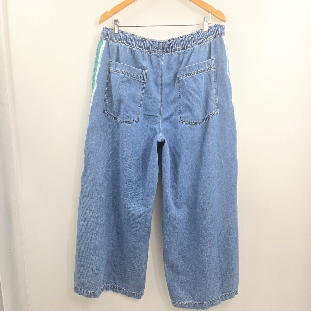 Pilco The Surfer‎ Wide Leg   Stripe Jeans - Picture 12 of 16